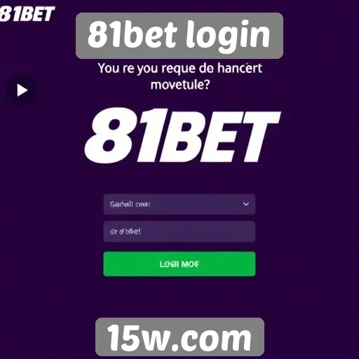Como realizar o login no site 81bet