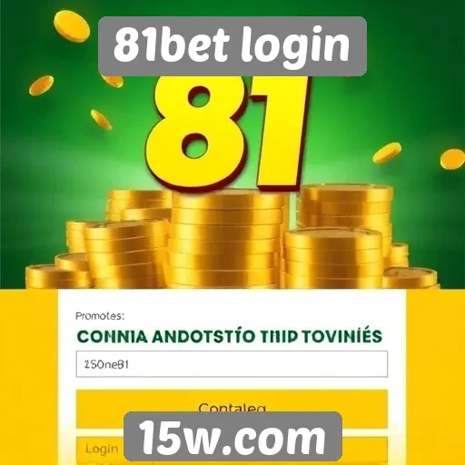 Promoções disponíveis no 81bet login